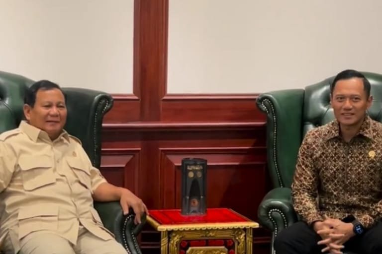 AHY minta dukungan Prabowo dan Jaksa Agung untuk memberantas mafia tanah. (Foto; Instagram-AHY)