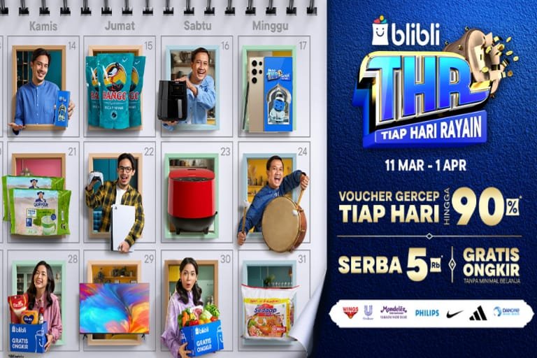 Promo Ramadan Blibli dengan Produk Serba 5Ribu! Mulai dari Busana Muslim Hingga Makanan. (Foto: Dok Blibli)