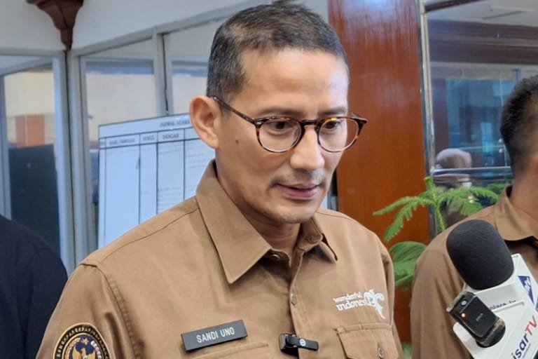 Ketua Badan Pemenangan Pemilu PPP Sandiaga Uno yakin PPP telah lewati ambang batas parlemen untuk lolos ke parlemen. (Foto: Istimewa)