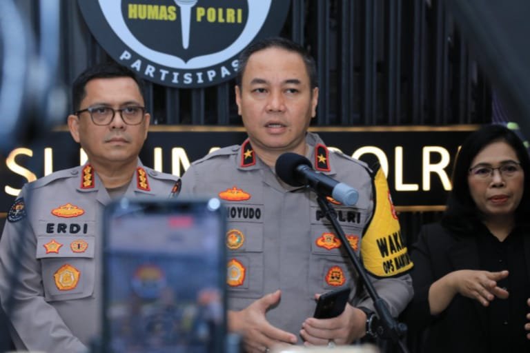 Polri Tangkap 1.158 Tersangka Kasus Judi Online, Ini Faktor Utama Pelaku Melakukannya. (Foto: Media Hub Humas Polri)