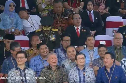 Inilah sosok 9 Naga Indonesia yang jadi sorotan saat upacara di IKN. (Foto: Tangkapan Layar)