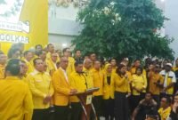 Agus Gumiwang Kartasasmita resmi menjabat sebagai Pelaksana Tugas (Plt.) Ketua Umum Partai Golkar. (Foto: Istimewa)