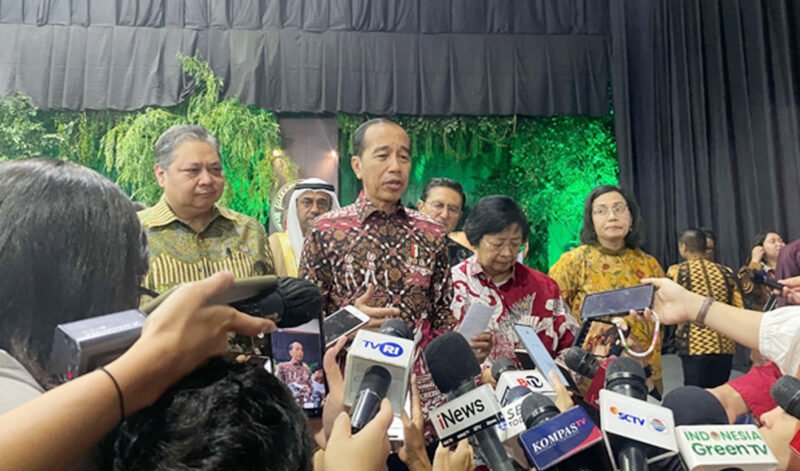 Presiden Jokowi memberikan keterangan usai Festival LIKE 2 di Jakarta Convention Center, Jakarta Pusat, Jumat, 9 Agustus 2024. (Foto: Istimewa)