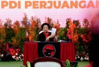 Ketua Umum DPP Partai Demokrasi Indonesia Perjuangan (PDIP), Megawati Soekarnoputri