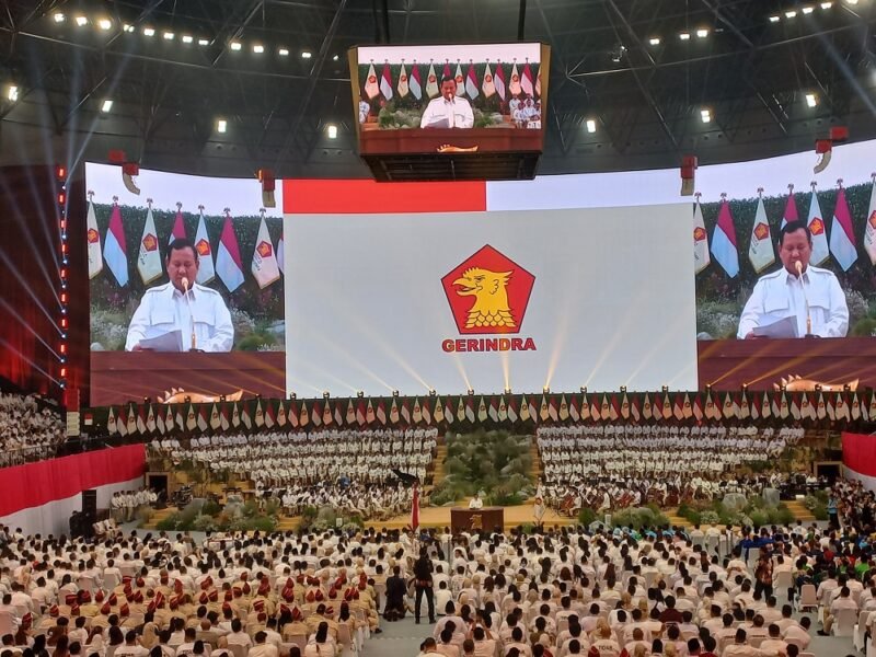 Ketum Gerindra yang sekaligus Presiden terpilih periode 2024-2029, Prabowo Subianto (Foto: Istimewa)