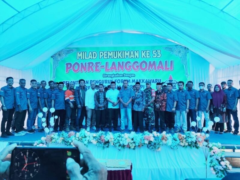 Pengurus Forum Makkawaru Ponre dan Langgomali (FORMAPI) Periode 2024-2026. (Foto: Istimewa)