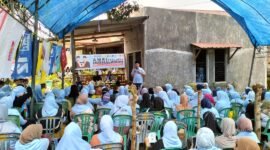 Ratusan Emak-emak Kelompok Wanita Tani Ulu Baula Sambut Antusias Kampanye BERAMAL. (Foto: Istimewa)