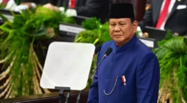 Prabowo hafal nama 0uluhan tamu negara, dipanggil tanpa teks. (Foto: Tangkapan Layar)