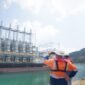 Kapal Pembangkit Listrik Terapung atau Barge Mounted Power Plant (BMPP) resmi bersandar di area Jetty Wolo atau Terminal Khusus (Tersus) Wolo. (Foto: Istimewa)