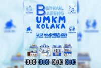 BERAMAL Bareng UMKM Gelar Pameran di Alun-Alun 19 November Kolaka. (Foto: Tangkapan Layar)