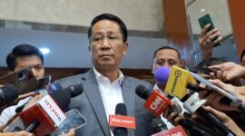 Menteri Hukum Supratman Andi Agtas menganggap pemilihan gubernur dipilih langsung oleh DPRD merupakan wacana baik yang perlu dipertimbangkan. (Foto: Istimewa)