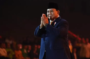 Presiden Prabowo Subianto menhhadiri acara puncak HUT partai Golkar ke-60 di Sentul International Convention Center (SICC). (Foto: Istimewa)