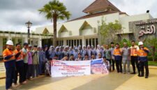 Rombongan Peserta Tour Mining Edukasi Ceria, MAS Muhammadiyah Pondok Pesantren Darul Arqam Ponre Waru. (Foto: Istimewa)