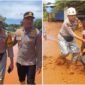 Kapolres Kolaka AKBP Yudha Widyatama Nugraha, S.I.K., M.H., CPM, didampingi Kapolsek Pomalaa IPTU Maharani, S.H. (Foto: Istimewa)